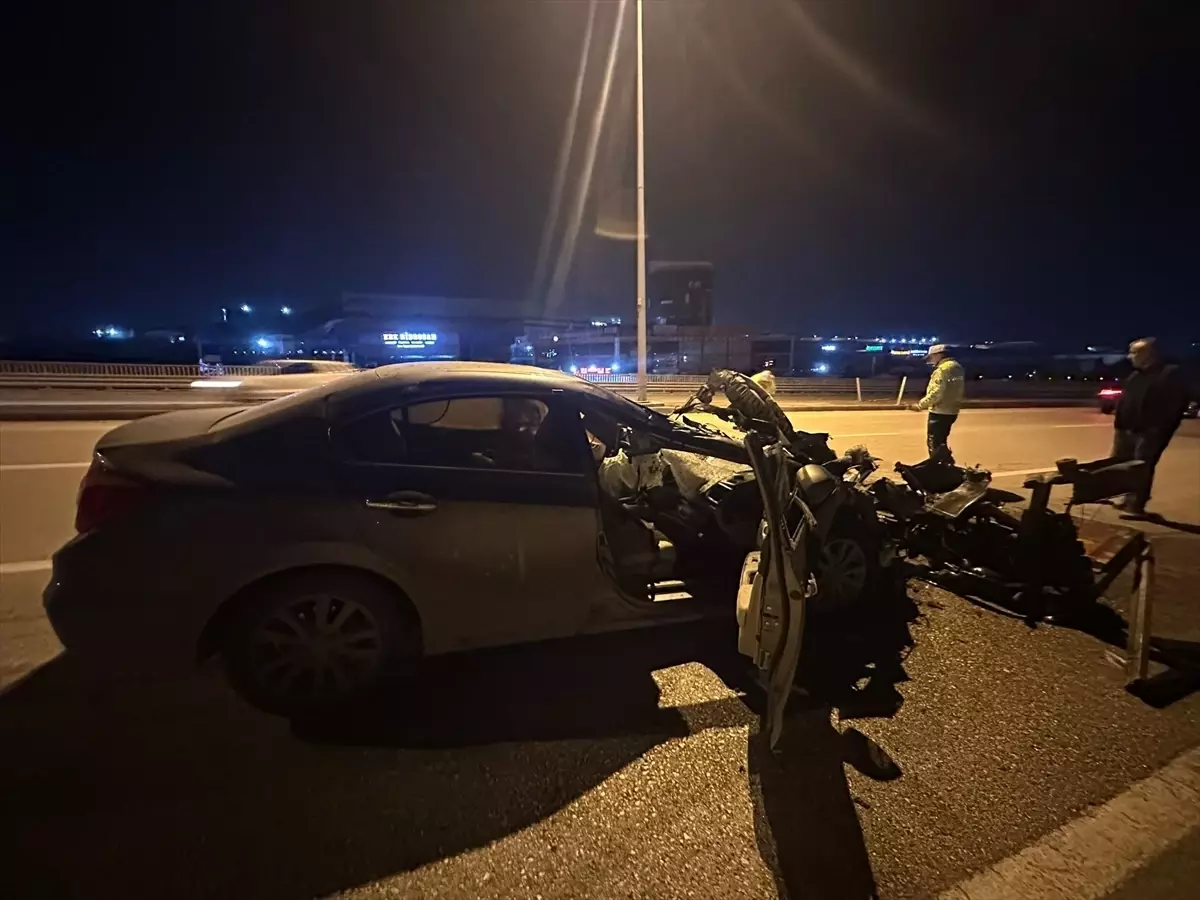Kahramankazan'da Trafik Kazası
