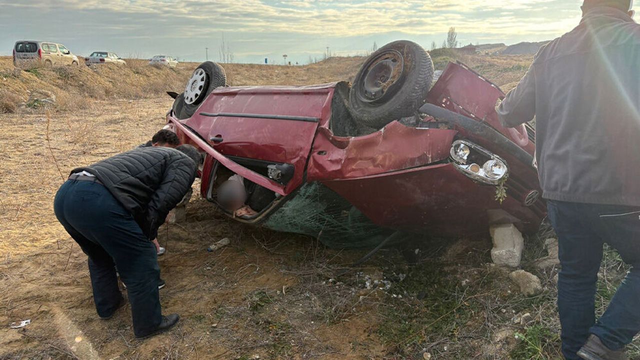 Yunak-Akşehir Karayolunda Trafik Kazası: 1 Ağır Yaralı