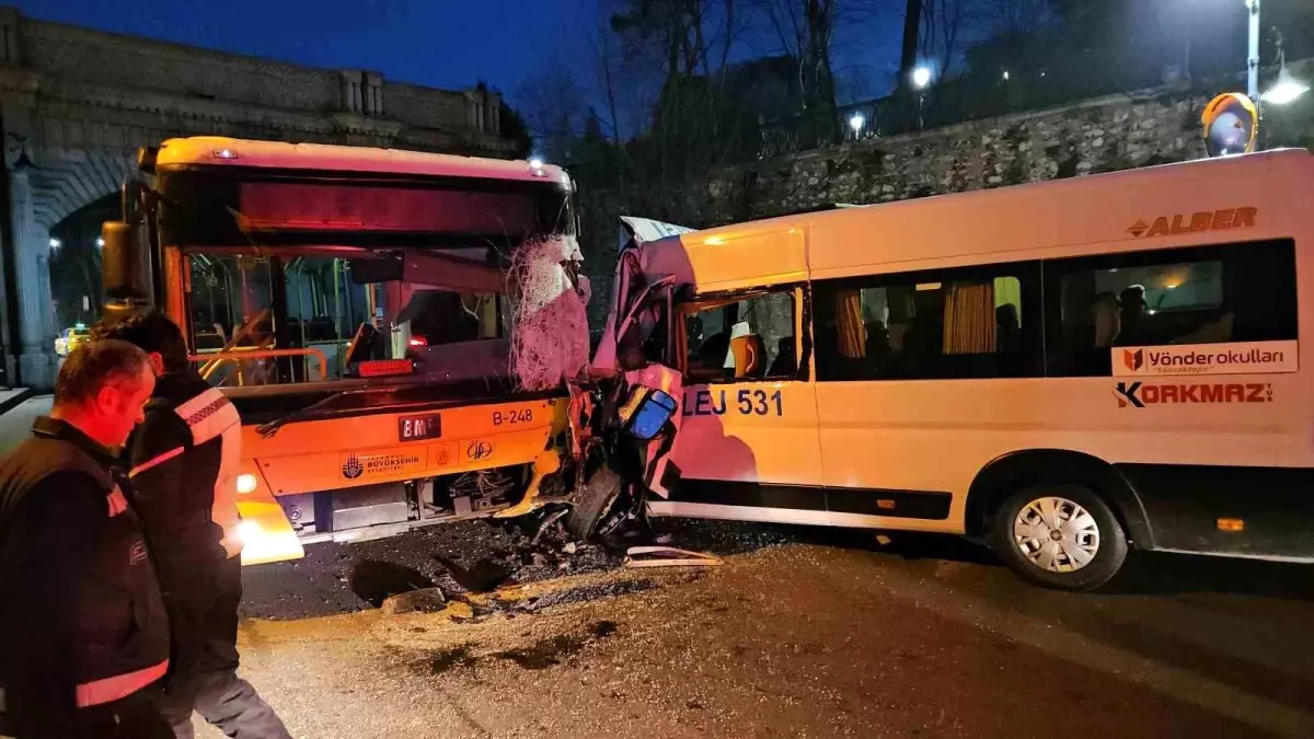 Beşiktaş'ta Trafik Kazası