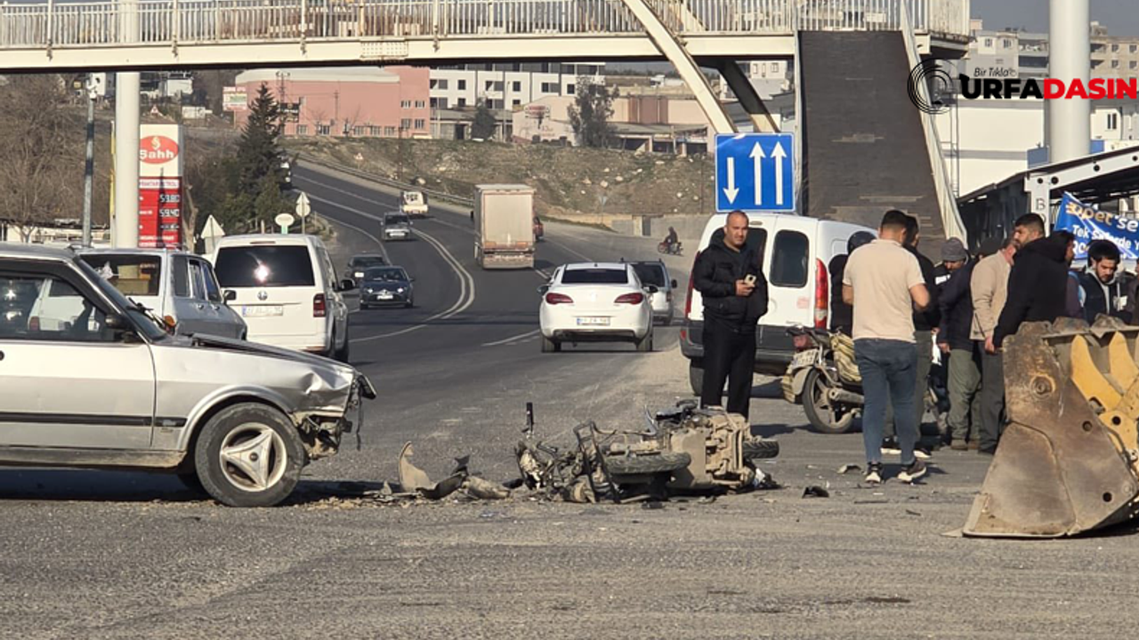 Şanlıurfa Birecik’te Trafik Kazası: Motosiklet Sürücüsü Ağır Yaralandı