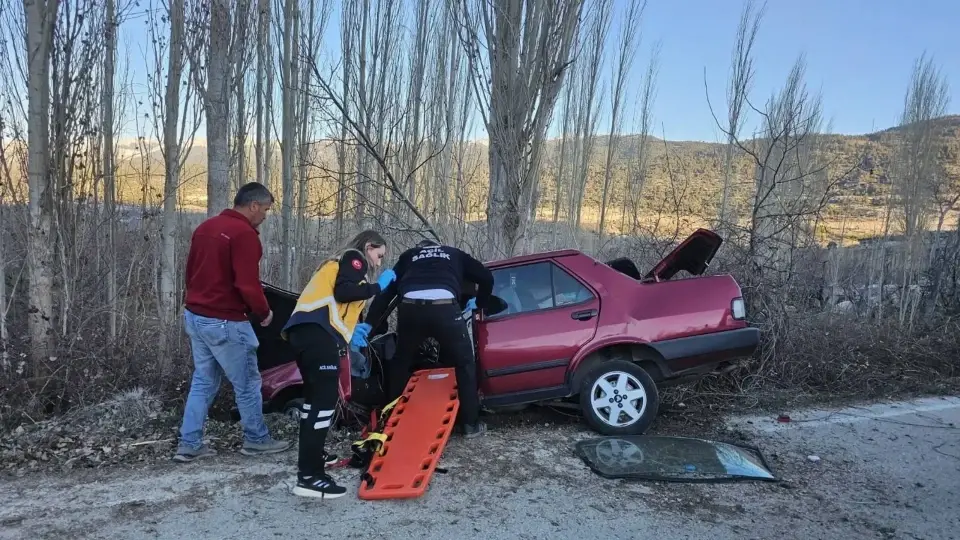 Antalya Kaş’ta feci kaza: Yol kenarındaki ağaca çarpan otomobilde 2 kişi öldü | YEREL HABERLER