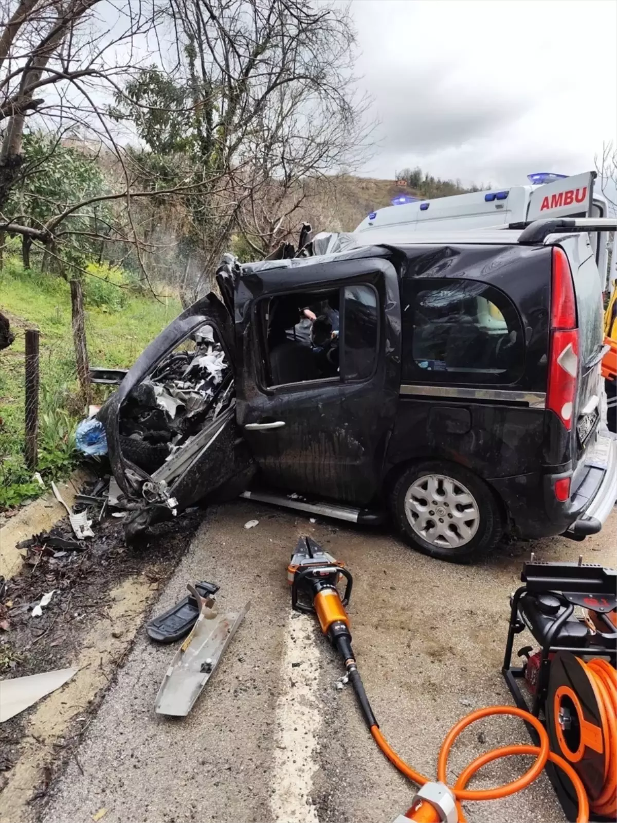Fatsa'da Trafik Kazası: 1 Ölü, 3 Yaralı