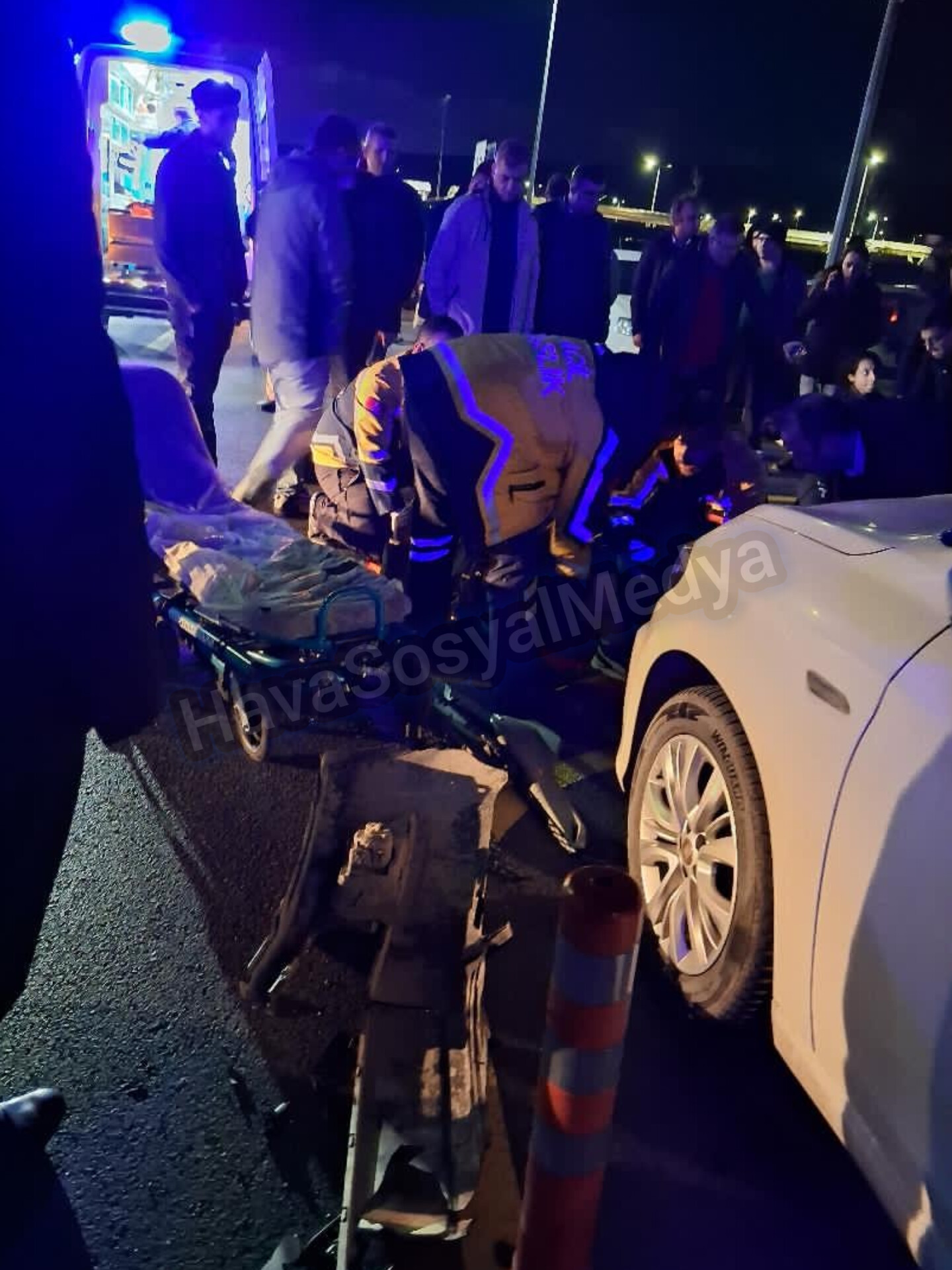 İstanbul Havalimanı B Kapısında Trafik Kazası
