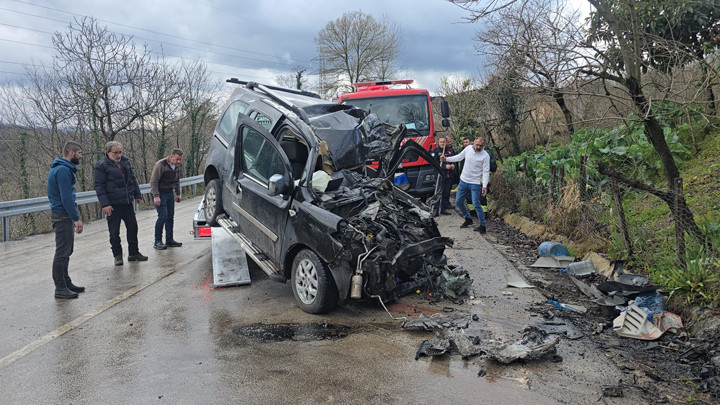 Ordu'da feci kaza! Baba ve 14 yaşındaki oğlu hayatını kaybetti