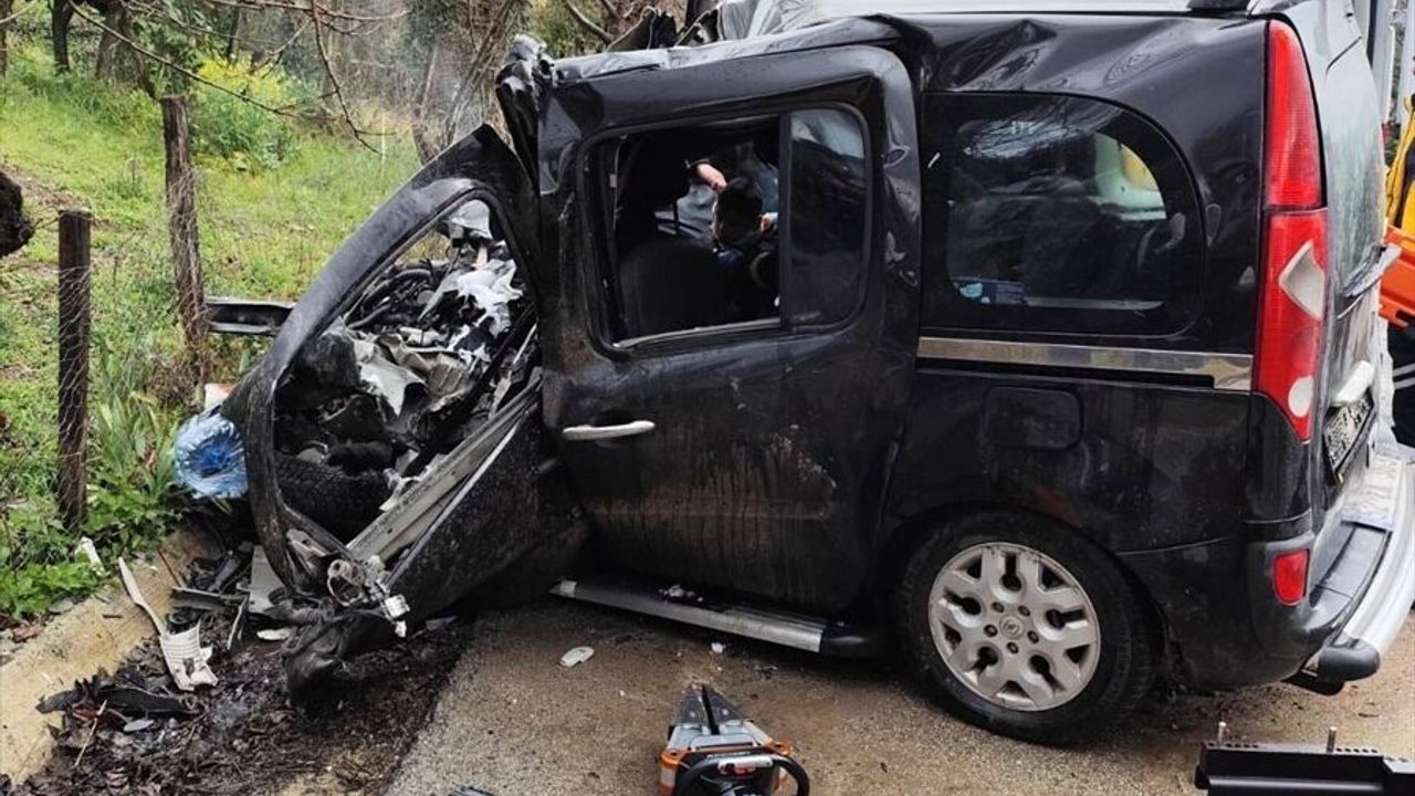 SON DAKİKA: Ordu'da feci trafik kazasında 1 ölü, 3 yaralı