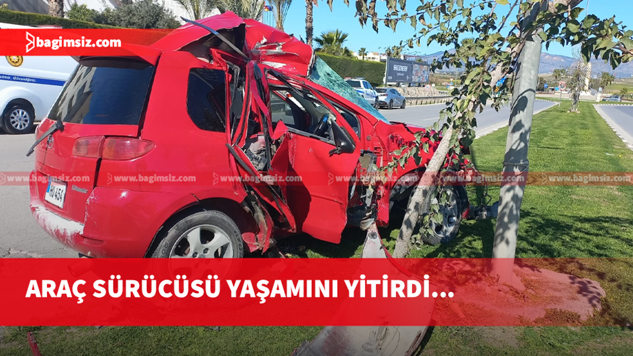 Gönyeli'de meydana gelen ikinci trafik kazası da ölümle sonuçlandı...