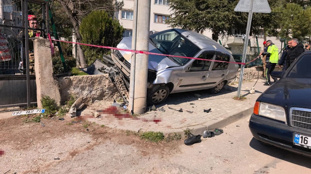 İnegöl’de Freni Çekilmeyen Araç Faciası
