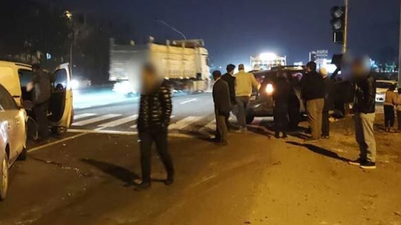 Mardin’de zincirleme trafik kazası: 1 yaralı