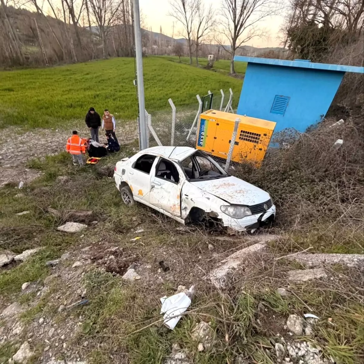Savaştepe'de trafik kazası: 5 yaralı