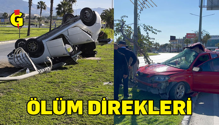 Gönyeli çemberinde dört saat arayla iki ölümlü kaza