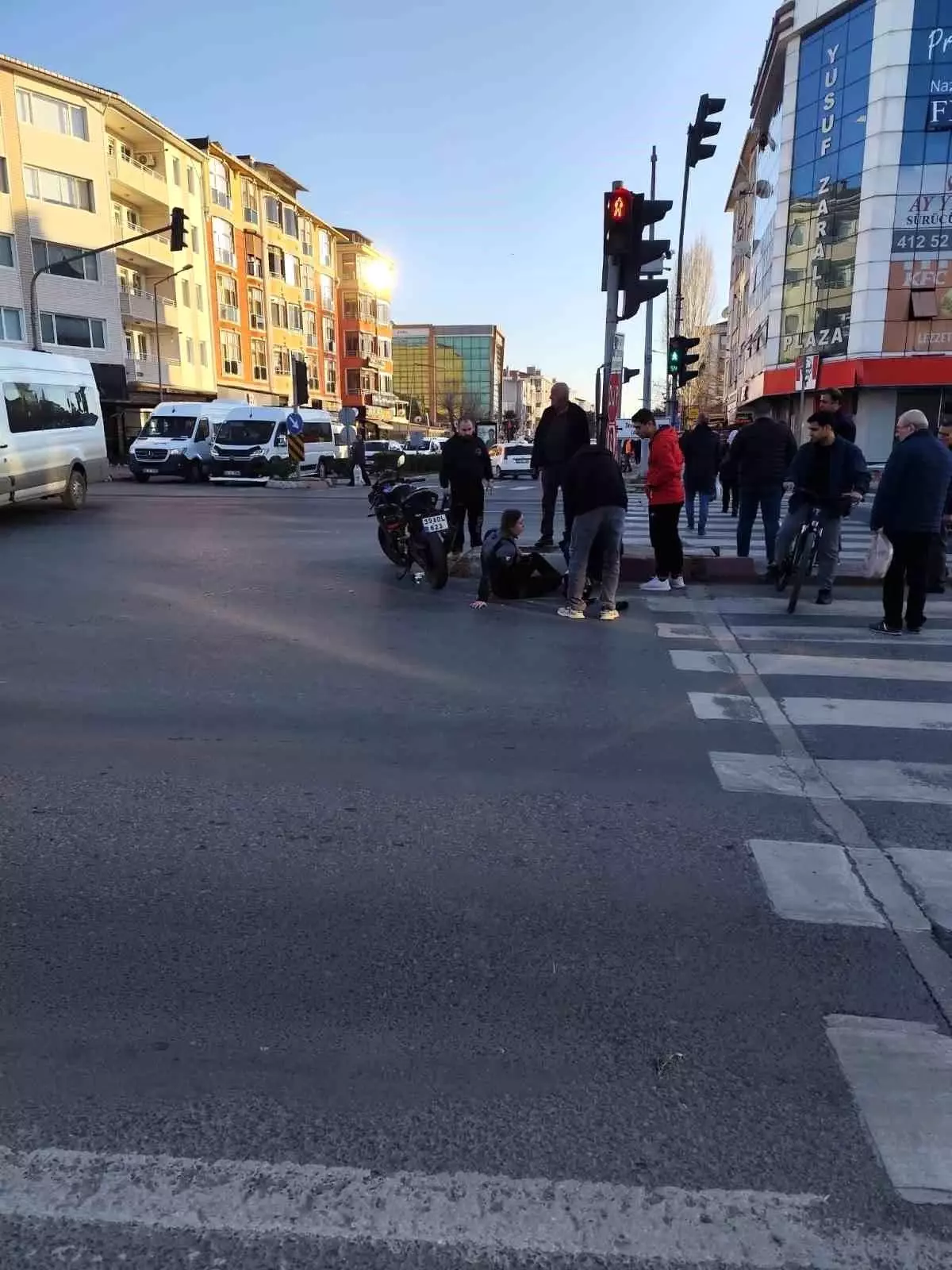 Lüleburgaz'da trafik kazası: 1 yaralı