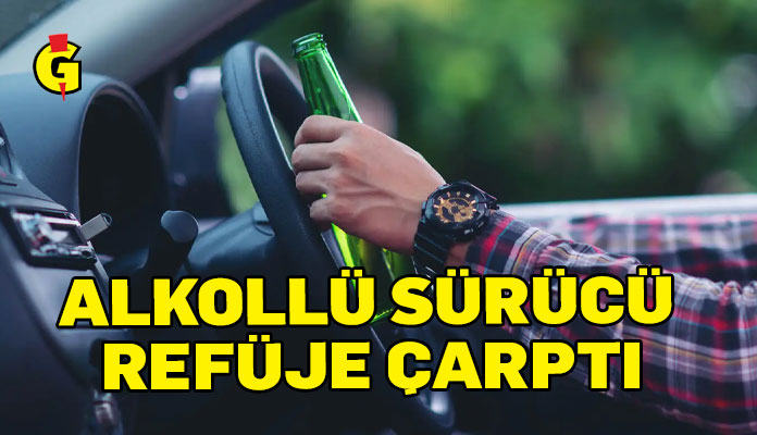 Kaza yapan alkollü sürücüye yasal işlem