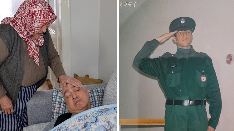 Polis memuruyken engelli kalan oğluna 22 yıldır bakıyor: Gelini bu sözlerle bakmaktan vazgeçmiş | Deftere yazdığını görünce kahroldu