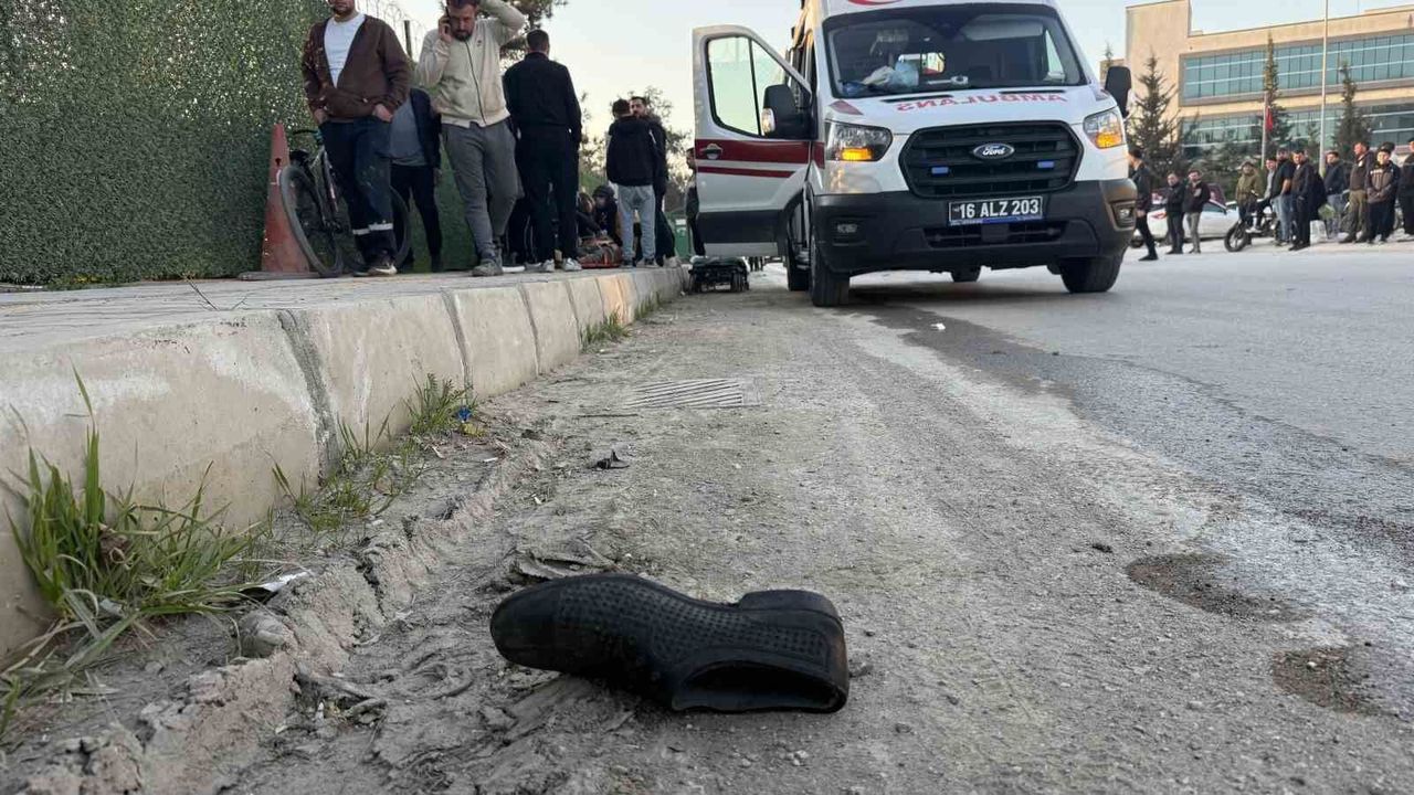 Bursa'da iftara dakikalar kala feci kaza: 1 ölü