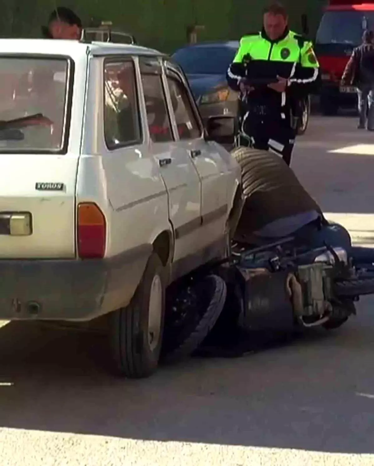 Mersin'de Trafik Kazası: 1 Yaralı