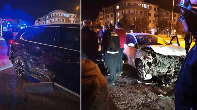 Elazığ’da trafik kazası: İki kişi yaralandı