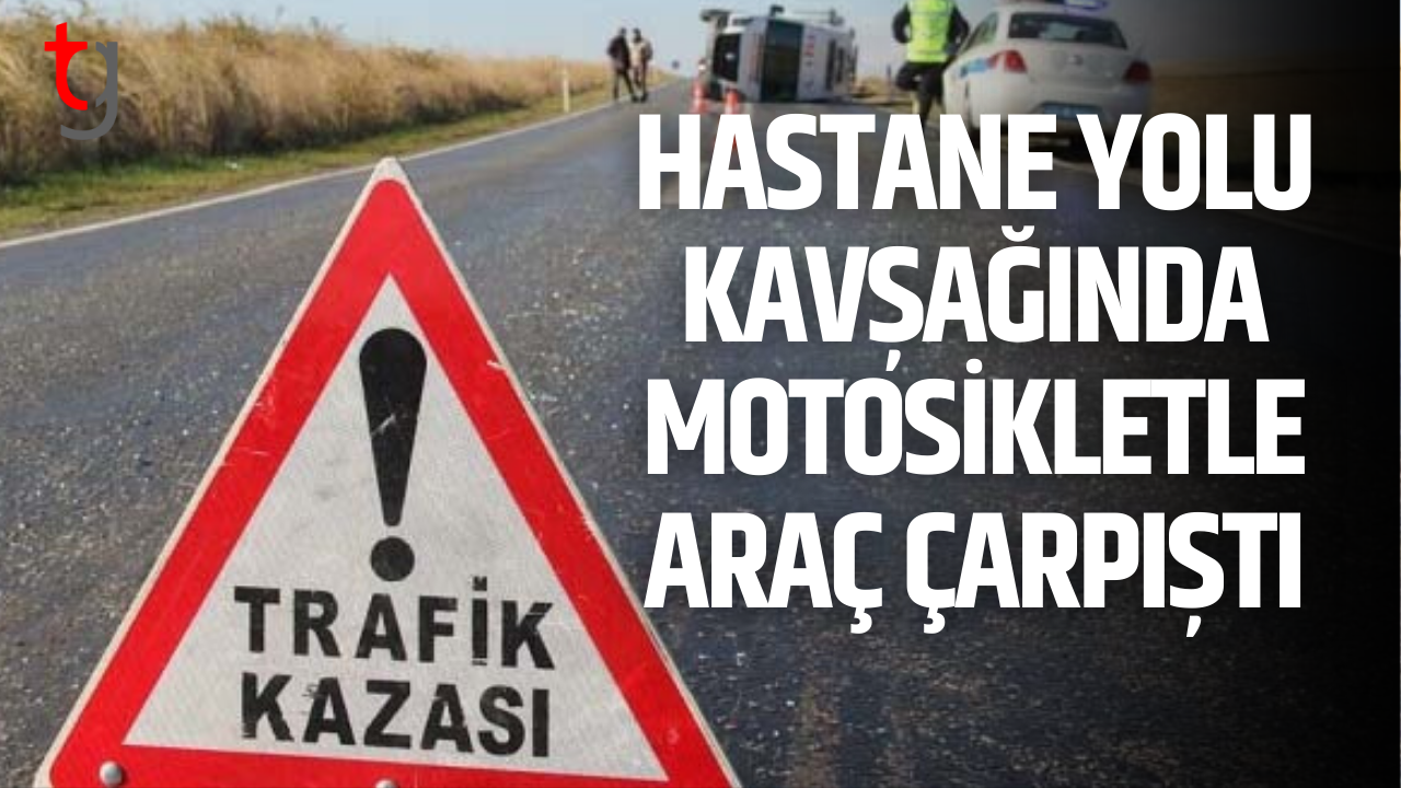 Gazimağusa-Lefkoşa yolunda motosiklet kazası