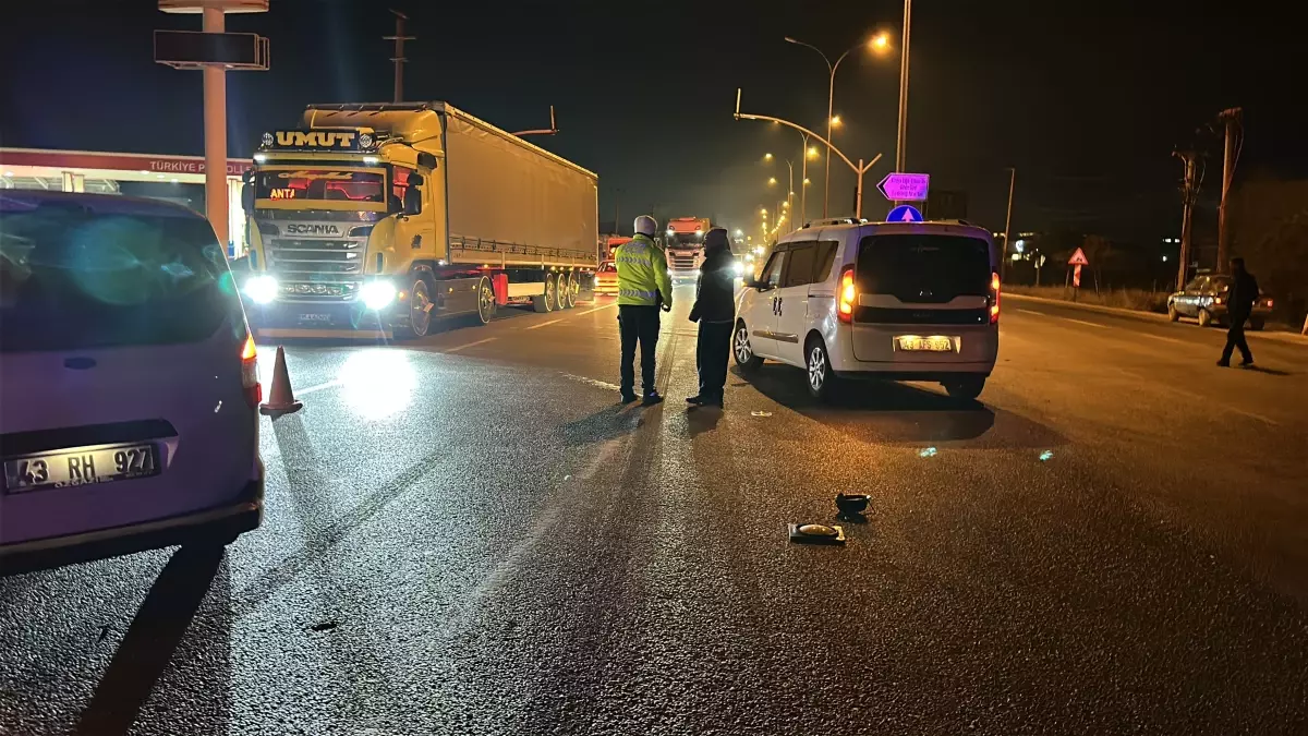 Kütahya'da Trafik Kazası: Bir Yaralı