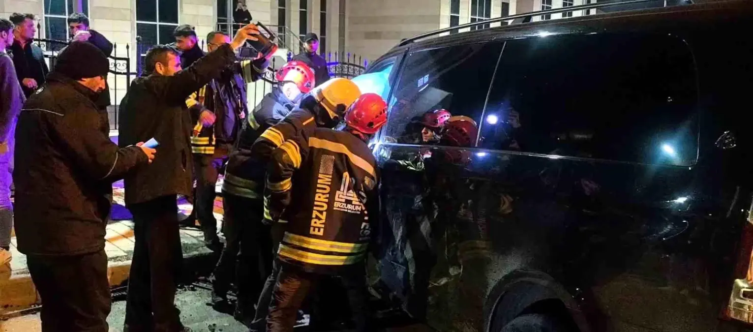 Erzurum'da Trafik Kazası: 7 Yaralı