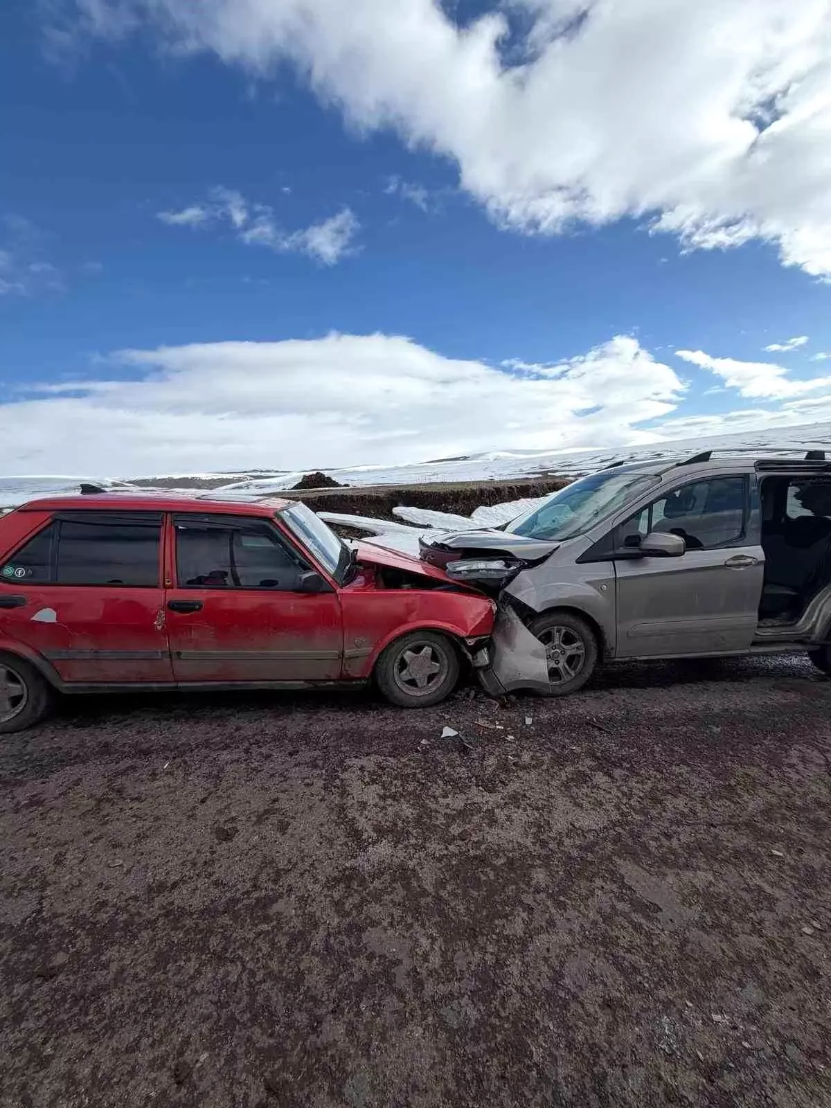 Ardahan'da Trafik Kazası: 2 Yaralı