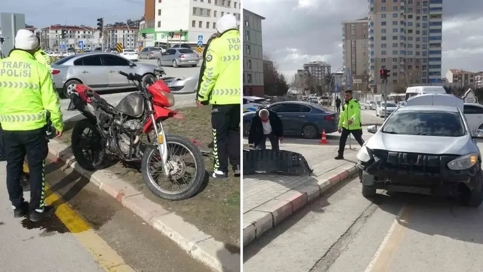 Malatya Battalgazi trafik kazası motosiklet sürücüsü kaçtı: Bir yaralı | YEREL HABERLER