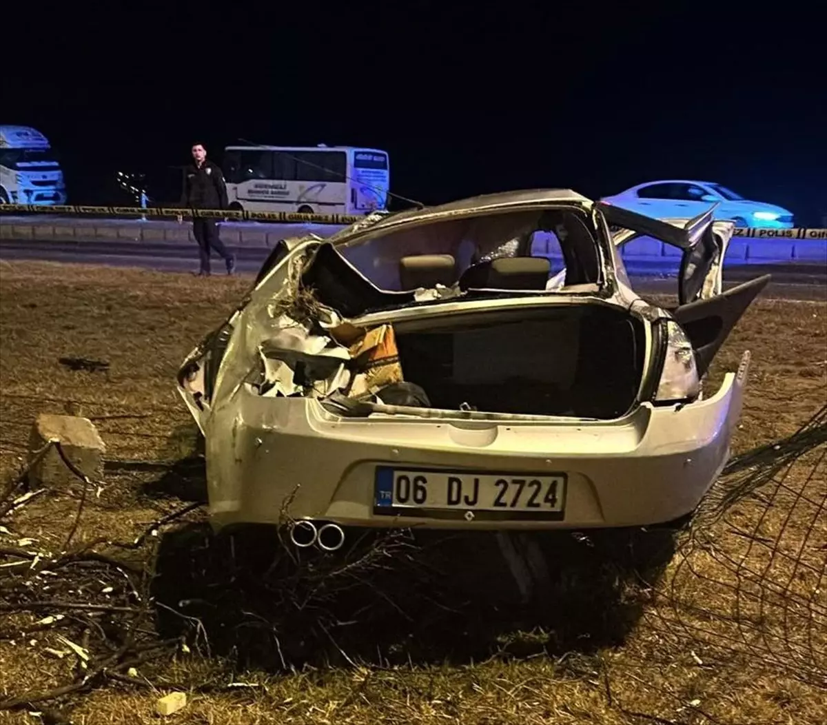 Yozgat'ta Trafik Kazası: 1 Ölü, 1 Yaralı