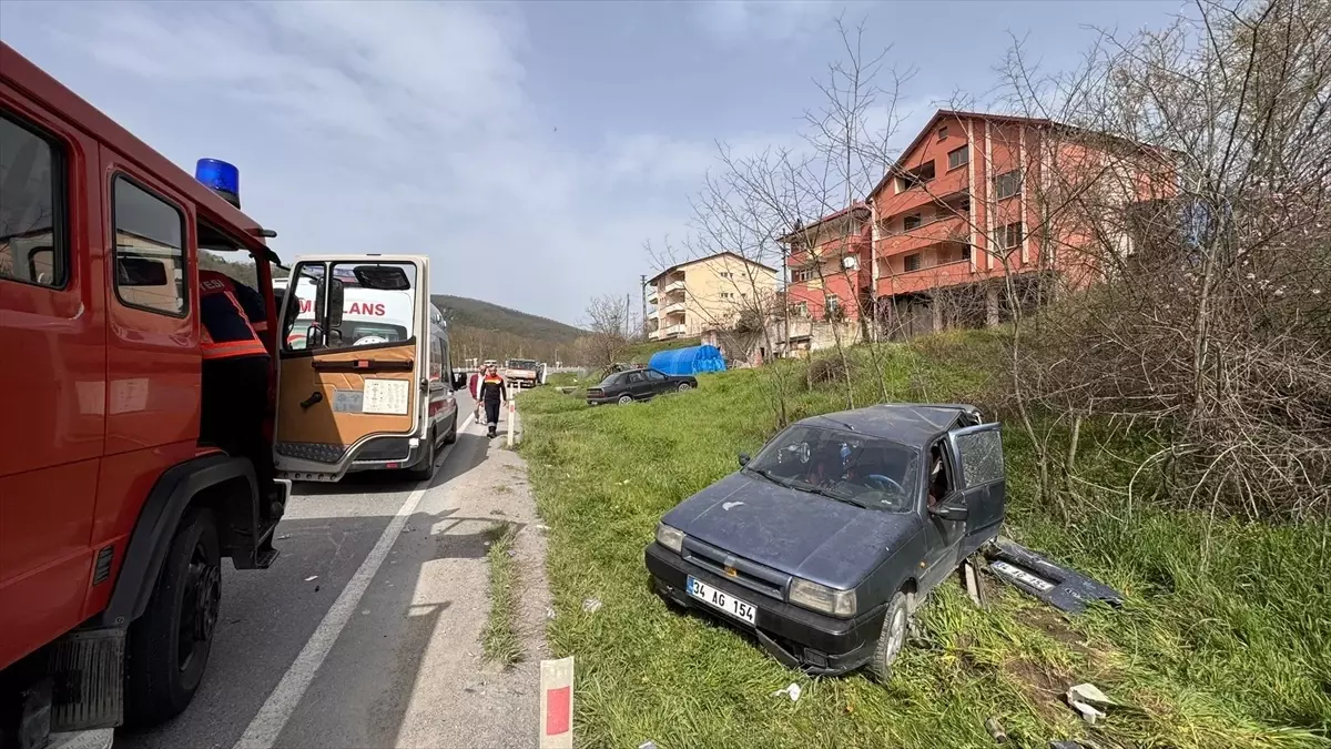 Zonguldak'ta Trafik Kazası: 1 Yaralı