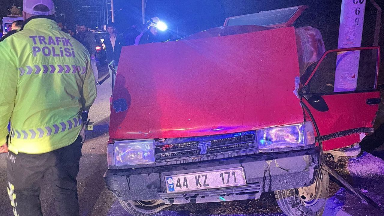 Malatya’da 3 Ayrı Trafik Kazası: 1 Ölü, 3 Yaralı