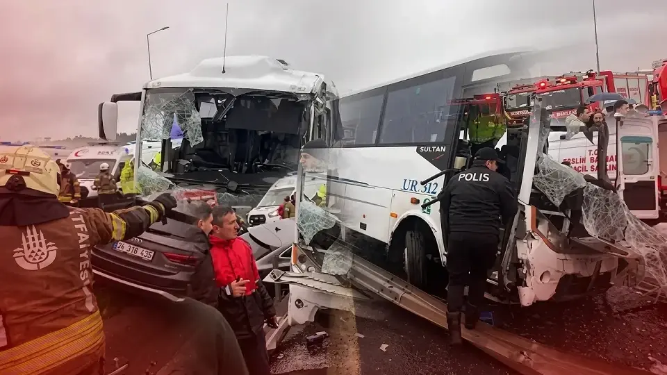 İstanbul Başakşehir'deki zincirleme kaza nasıl meydana geldi? | GÜNDEM HABERLERİ