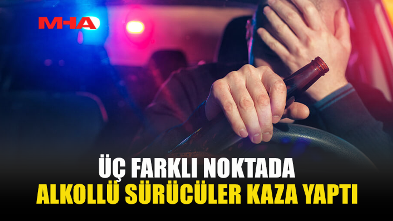 LEFKOŞA, GÖNYELİ VE GİRNE’DE ÜÇ AYRI TRAFİK KAZASI YAŞANDI