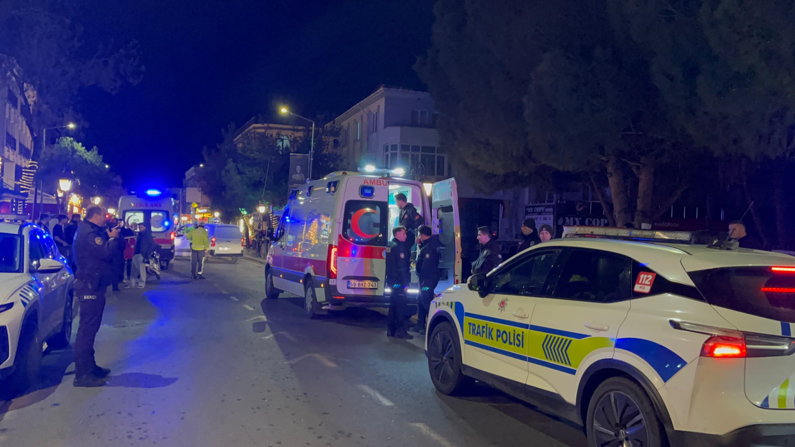 Tekirdağ'da iki motosiklet çarpıştı: İki yaralı