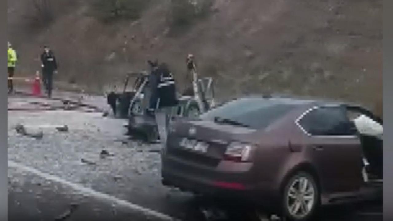 Ankara Kuzey Çevre Yolu'nda kaza: Ölü ve yaralılar var