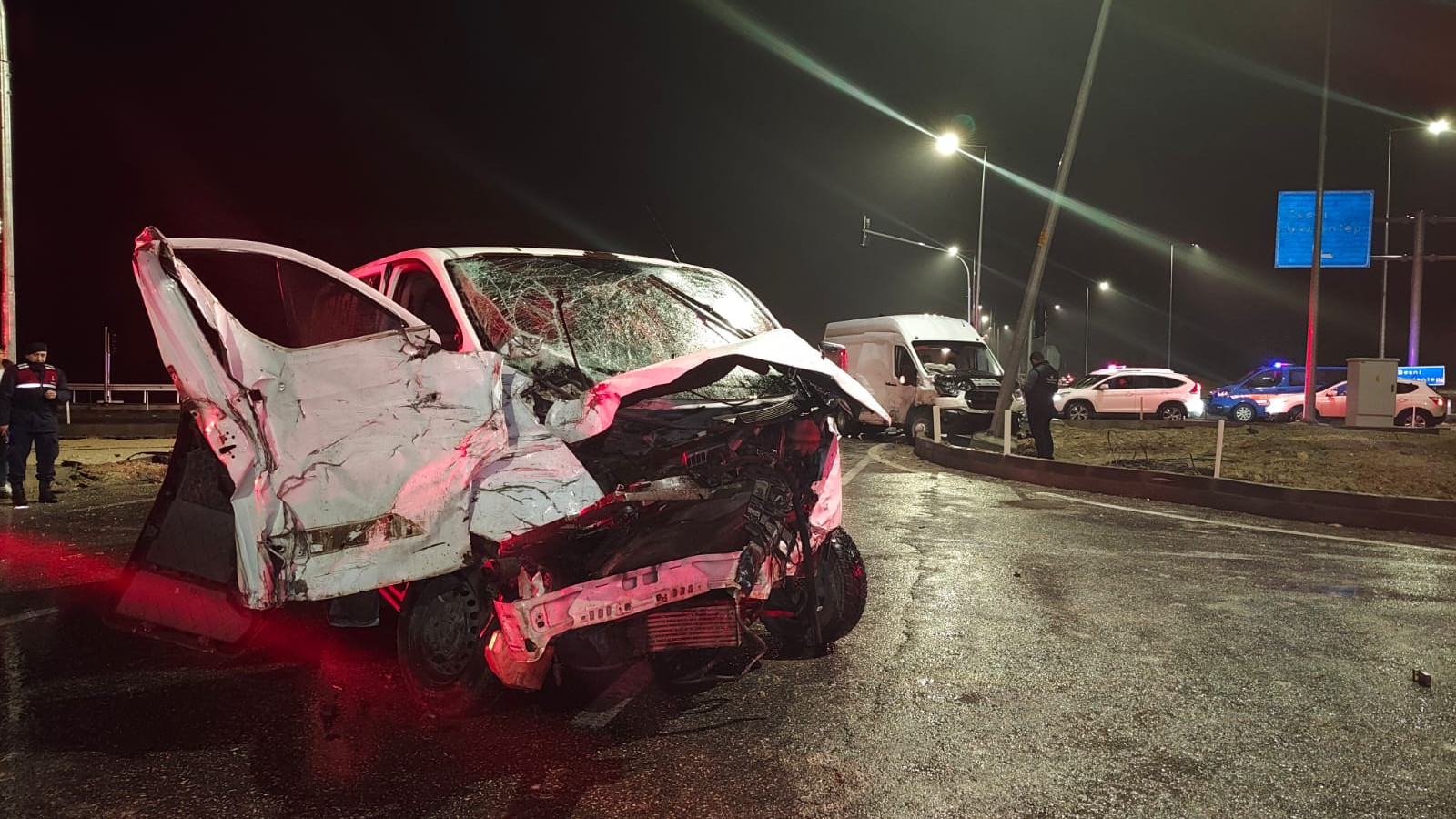 Adıyaman'da zincirleme kaza: 5 yaralı