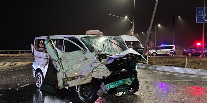 Adıyaman'da zincirleme trafik kazası