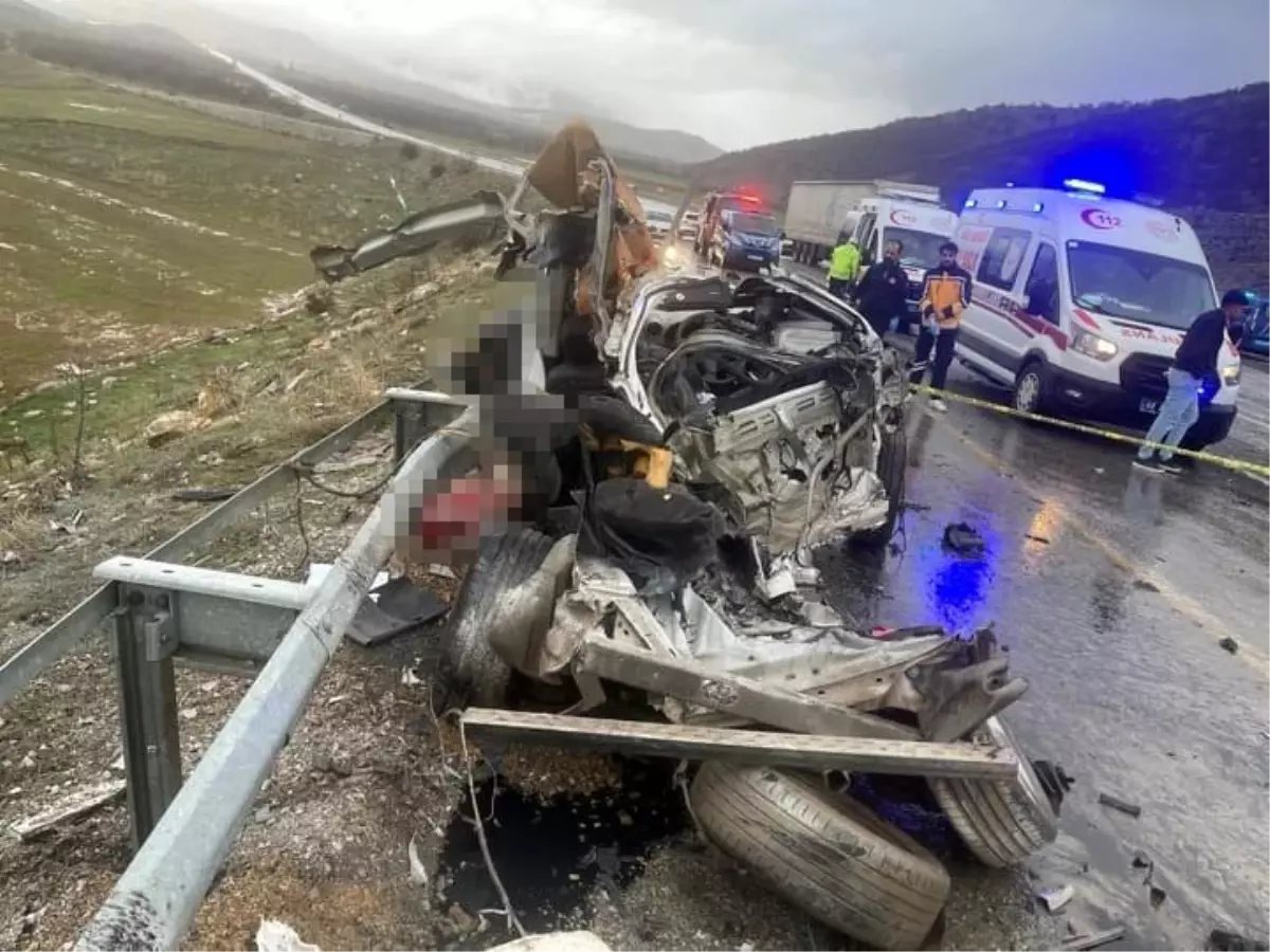 Malatya'da Feci Trafik Kazası