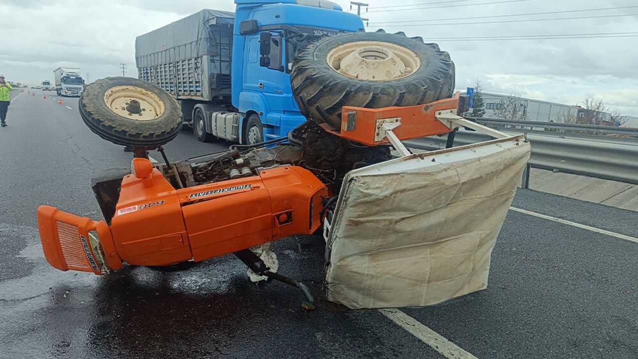 Akşehir’de Trafik Kazası 1 Yaralı