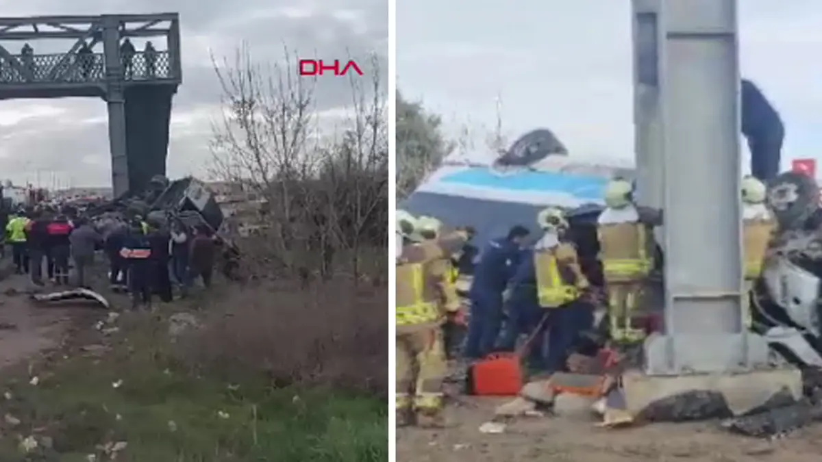 Ankara’da feci otobüs kazası: 4 ölü, 13 yaralı