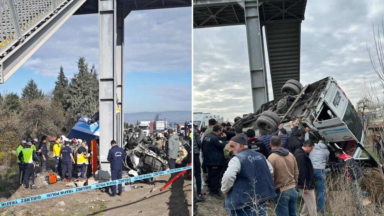 Başkent'te korkunç kaza... Çok sayıda ölü ve yaralı var!