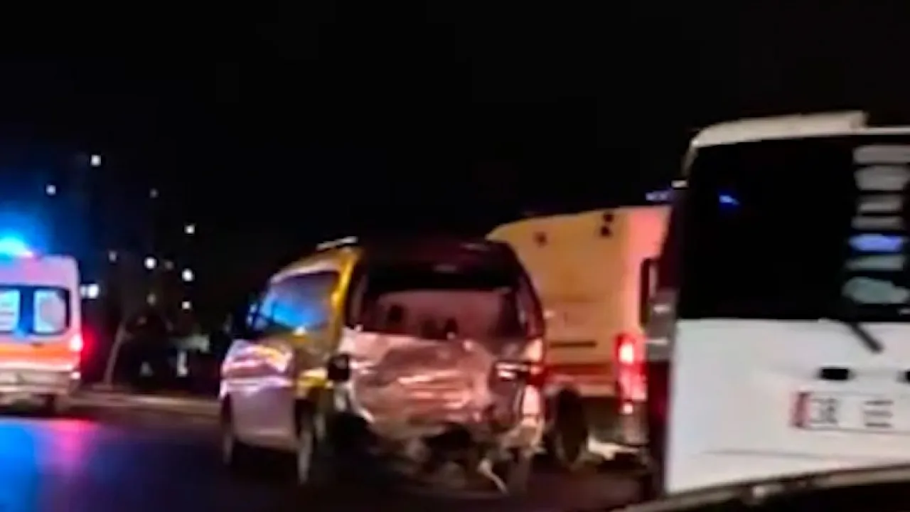 Nalçık Bulvarı'nda kaza: 6 yaralı