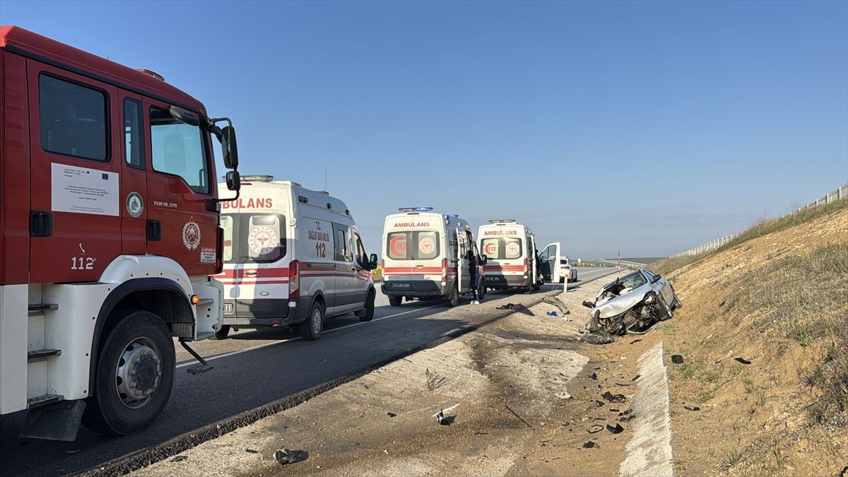 Havsa'da Trafik Kazası: 4 Yaralı