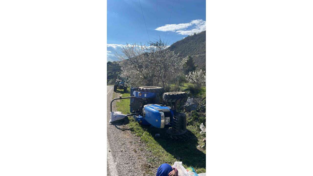 Balıkesir Sındırgı’da traktör kazası: 1 ölü