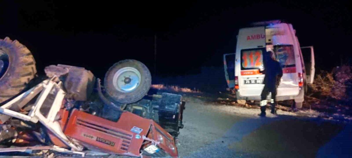 Oltu'da Trafik Kazası: 4 Yaralı