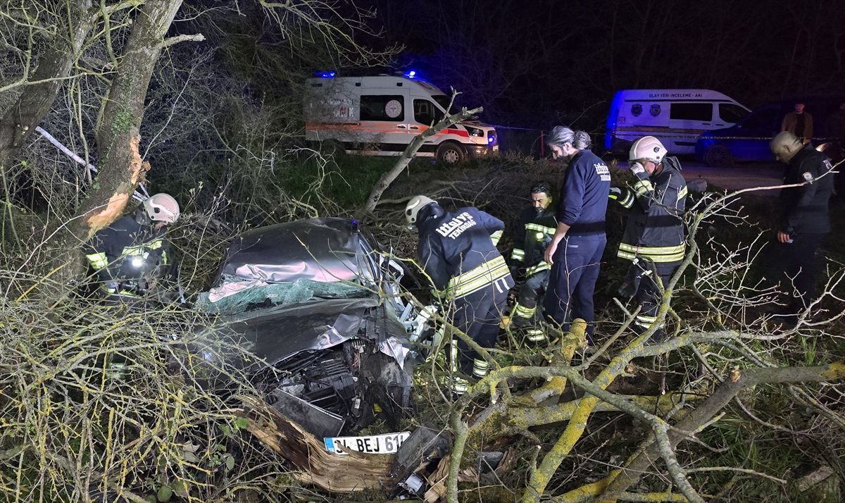 Çerkezköy'de Trafik Kazası: 1 Ölü, 3 Yaralı