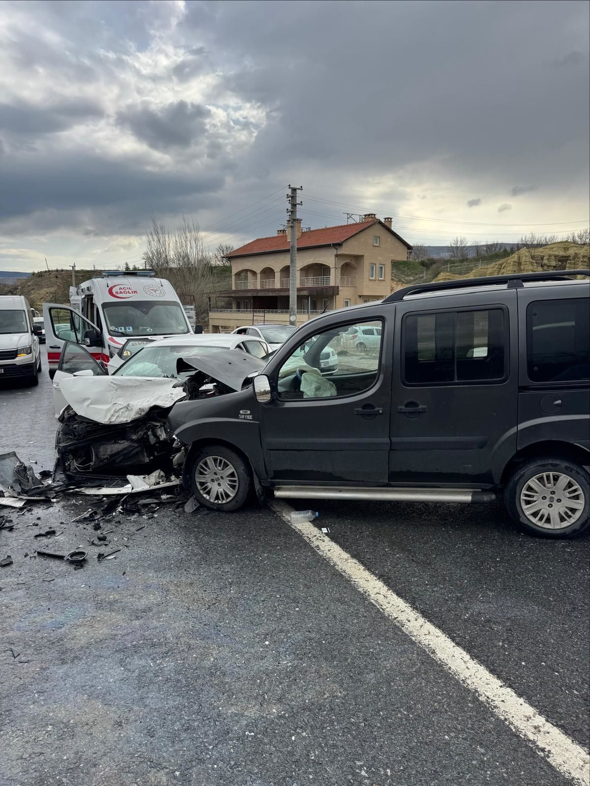 Nevşehir'de Trafik Kazası: 5 Yaralı
