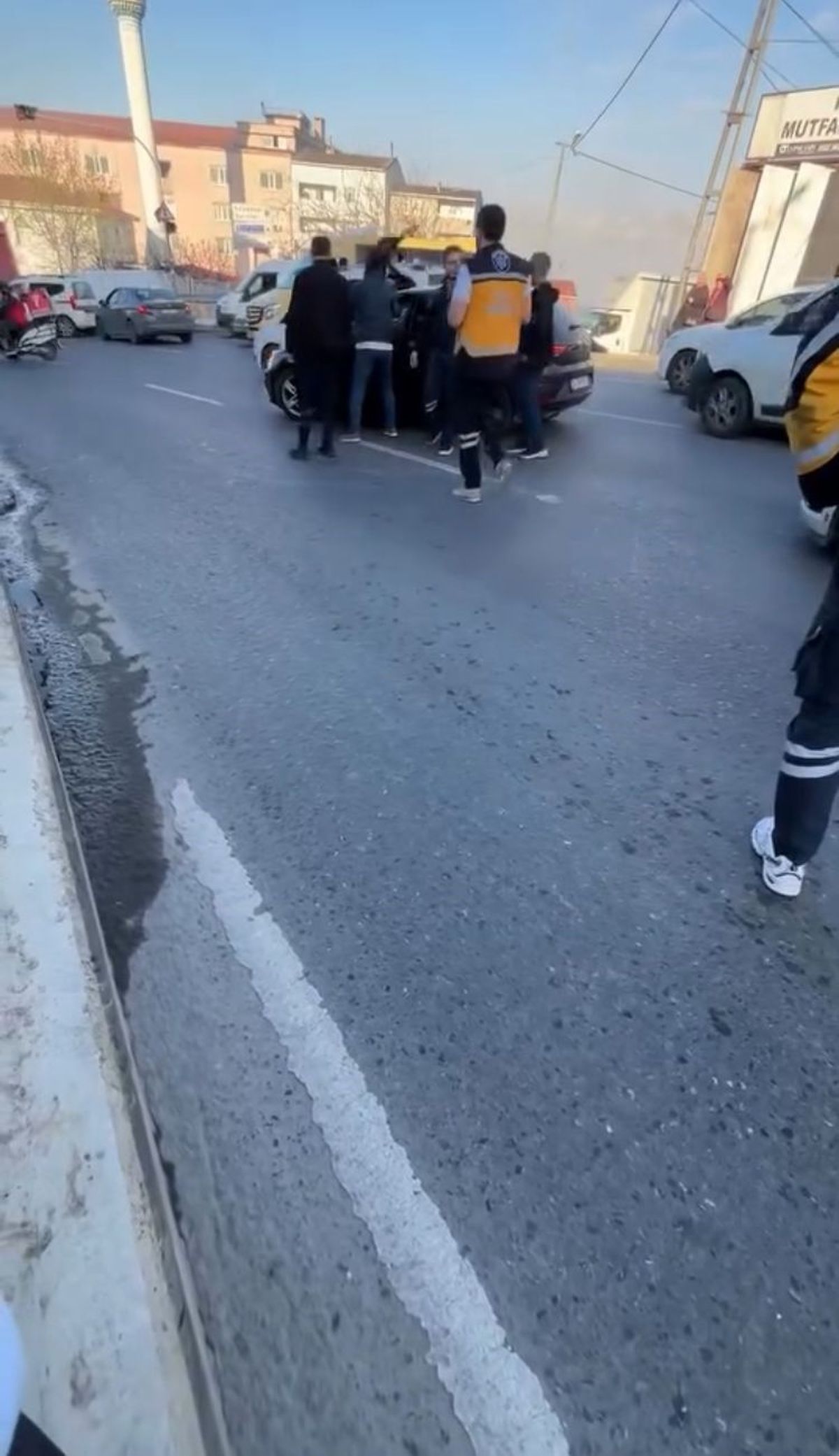 Başakşehir'de Trafik Kavgası