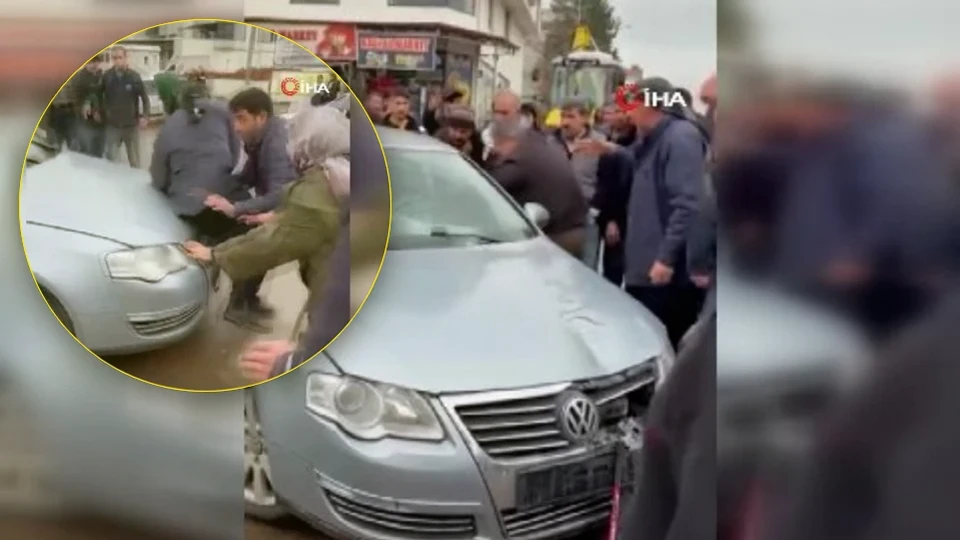 Şanlıurfa Siverek'te kaza: Çocuğa çarpan sürücü kalabalığa daldı