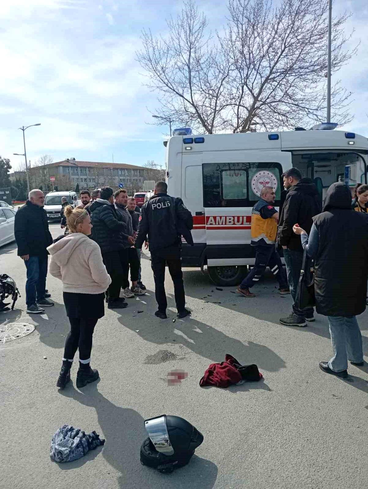 Silivri'de Trafik Işığı İhlali Kazası
