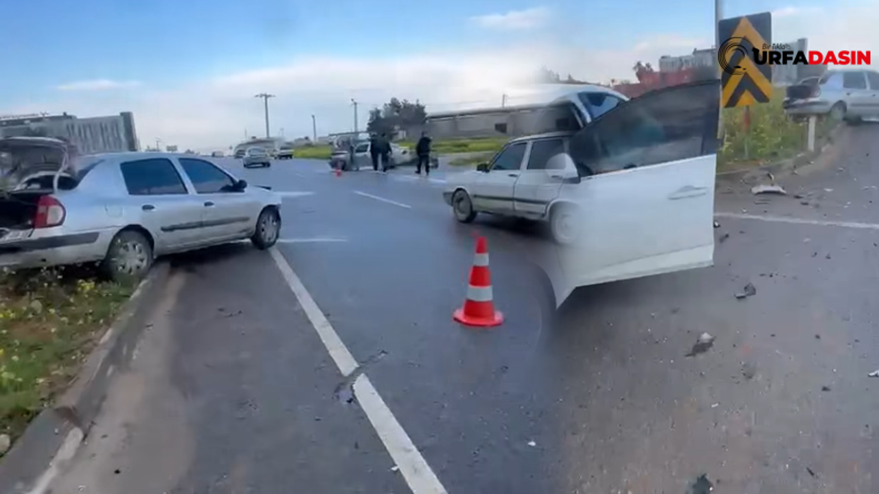 Birecik-Nizip Karayolunda Trafik Kazası Yaralılar Var