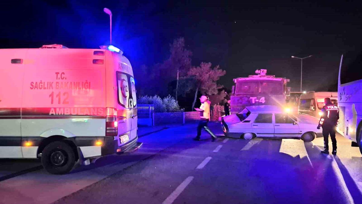 Bodrum'da TOMA Trafik Kazası: 5 Yaralı