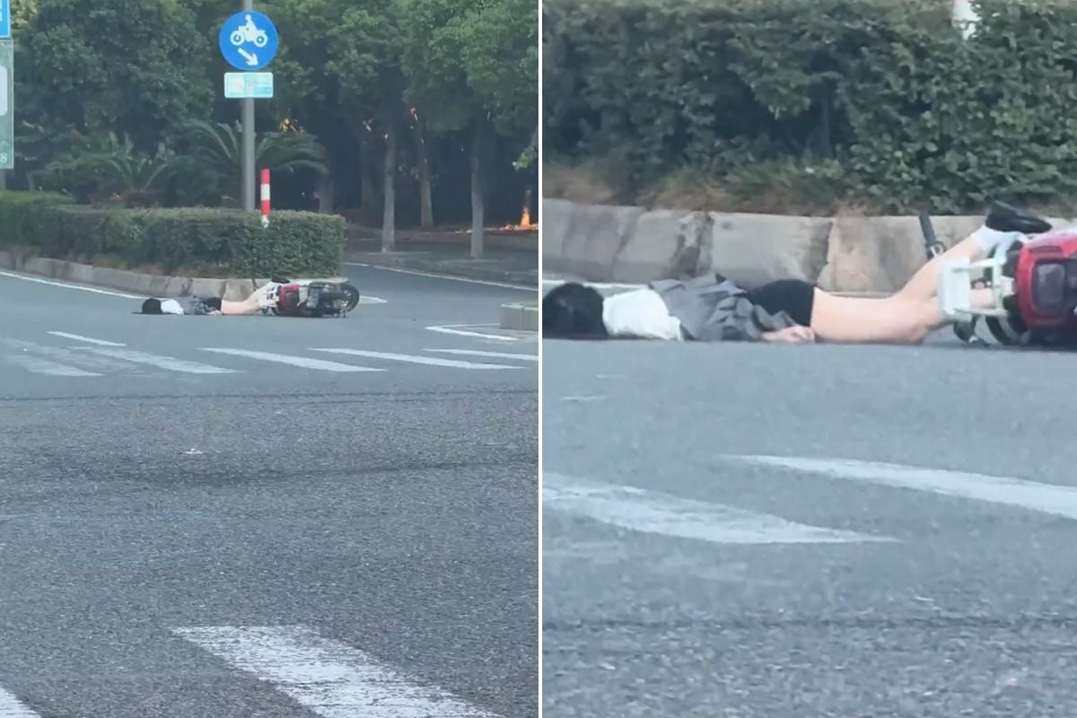 Trafik kazası geçiren kadına kimse yardım etmedi! Nedeni olaydan daha skandal